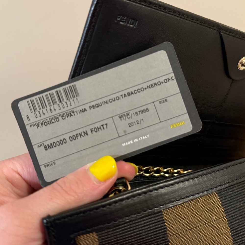 Fendi Pequin - Long Wallet - Picture 9 of 9